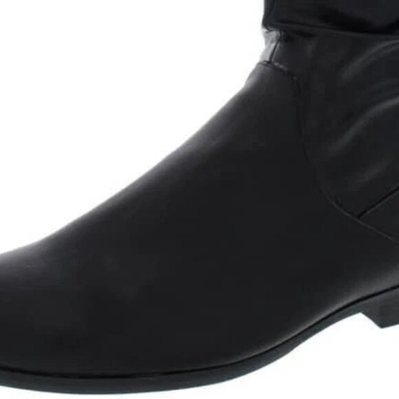 Style & Co. Women's Kelimae Scrunched Boots, Black Size 7 - Picture 1 of 3